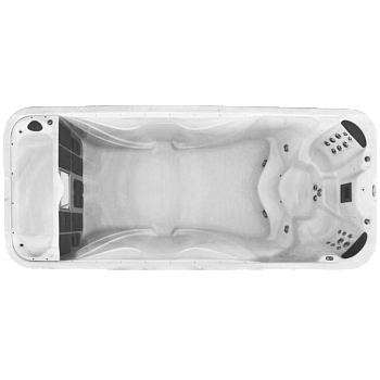 Плавательный спа-бассейн с турбо-противотоком Premium Leisure Swimmers Edge 18